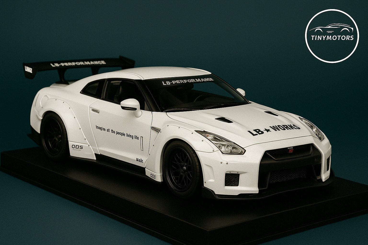 Nissan GTR R35 Liberty Walk (LBWK) – Tiny Motors Nissan GTR R35 Liberty Walk (LBWK) – Tiny Motors