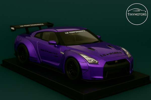 Nissan GTR R35 Liberty Walk (LBWK) – Tiny Motors